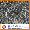 Prix ​​de la boîte de Gabion galvanisée par treillis métallique tissé hexagonal